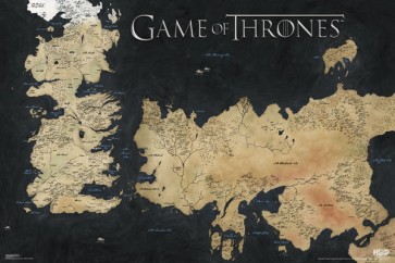 Game Of Thrones Map  