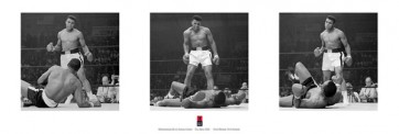 Muhammad Ali V Liston -Tryptych - Corbis  