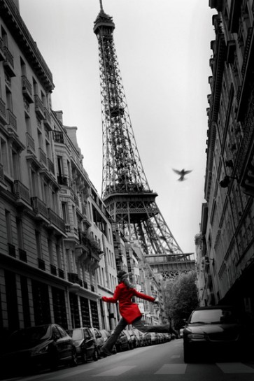 Paris - Red Coat  
