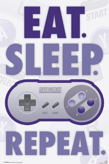Nintendo - Eat. Sleep. Repeat.