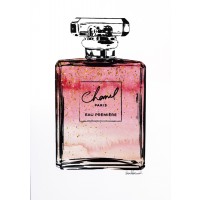 Amanda Greenwood - Perfume in Pink Ombre Glitter