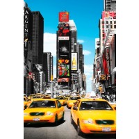 New York - yellow cabs  