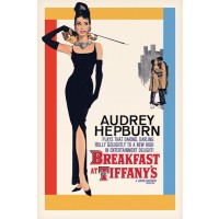 Audrey Hepburn - Breakfast At Tiffanys One Sheet  