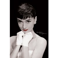 Audrey Hepburn - (Red Lips)  