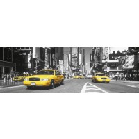 Times Square - Yellow cab  